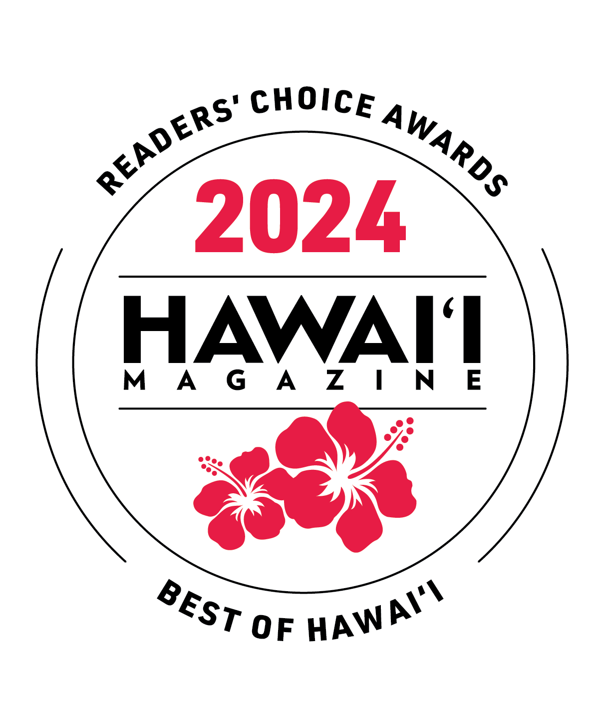 2024 Hawaii Magazine Readers' Choice Award for Best Boutique Hotel