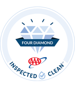 AAA 4 Diamond Inspected Clean.