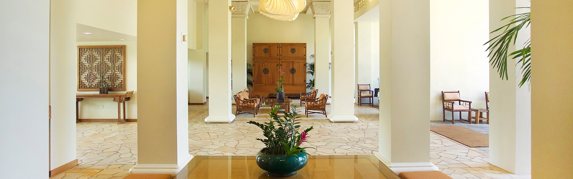 View of lobby seating