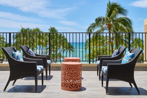 Seating Area on Recreation Deck