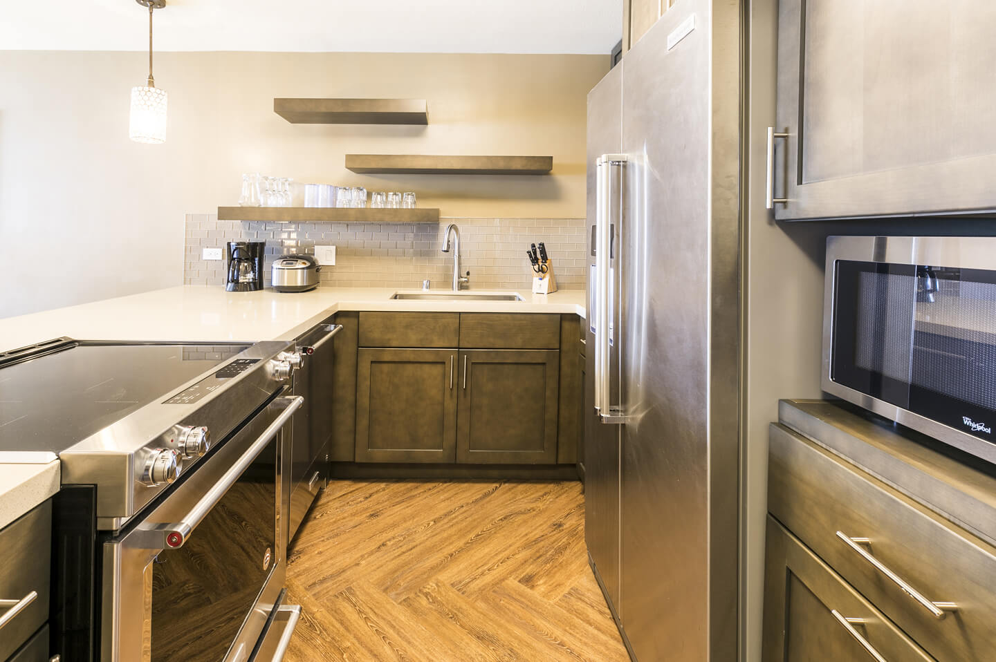1-Bedroom Ocean View Kitchen