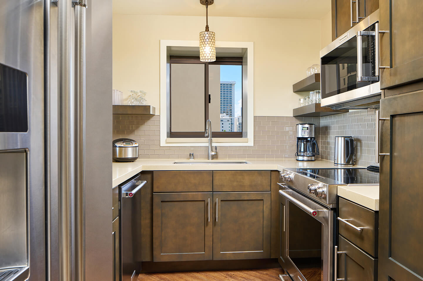 2-Bedroom Partial Ocean View Kitchen