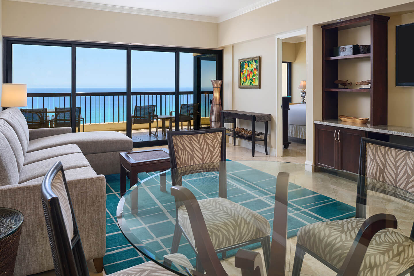 2-Bedroom Penthouse Living Area