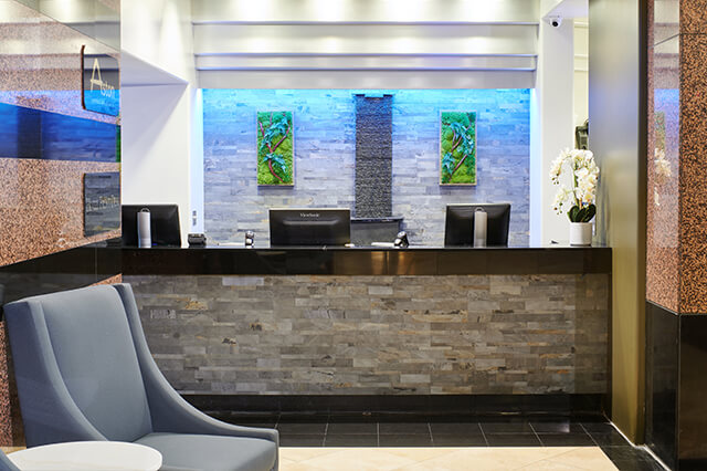 Front desk