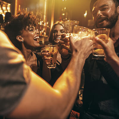 Enjoy nightlife in Chinatown