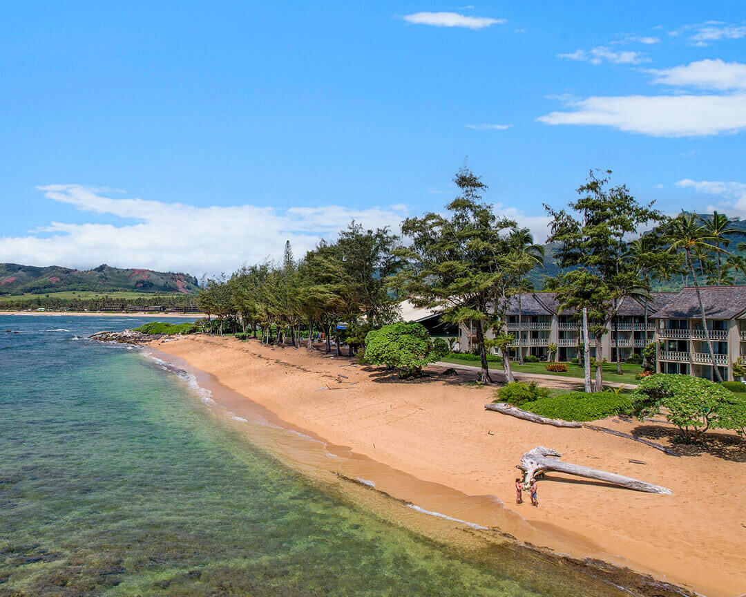Ocean and beach at Aston Islander on the Beach.