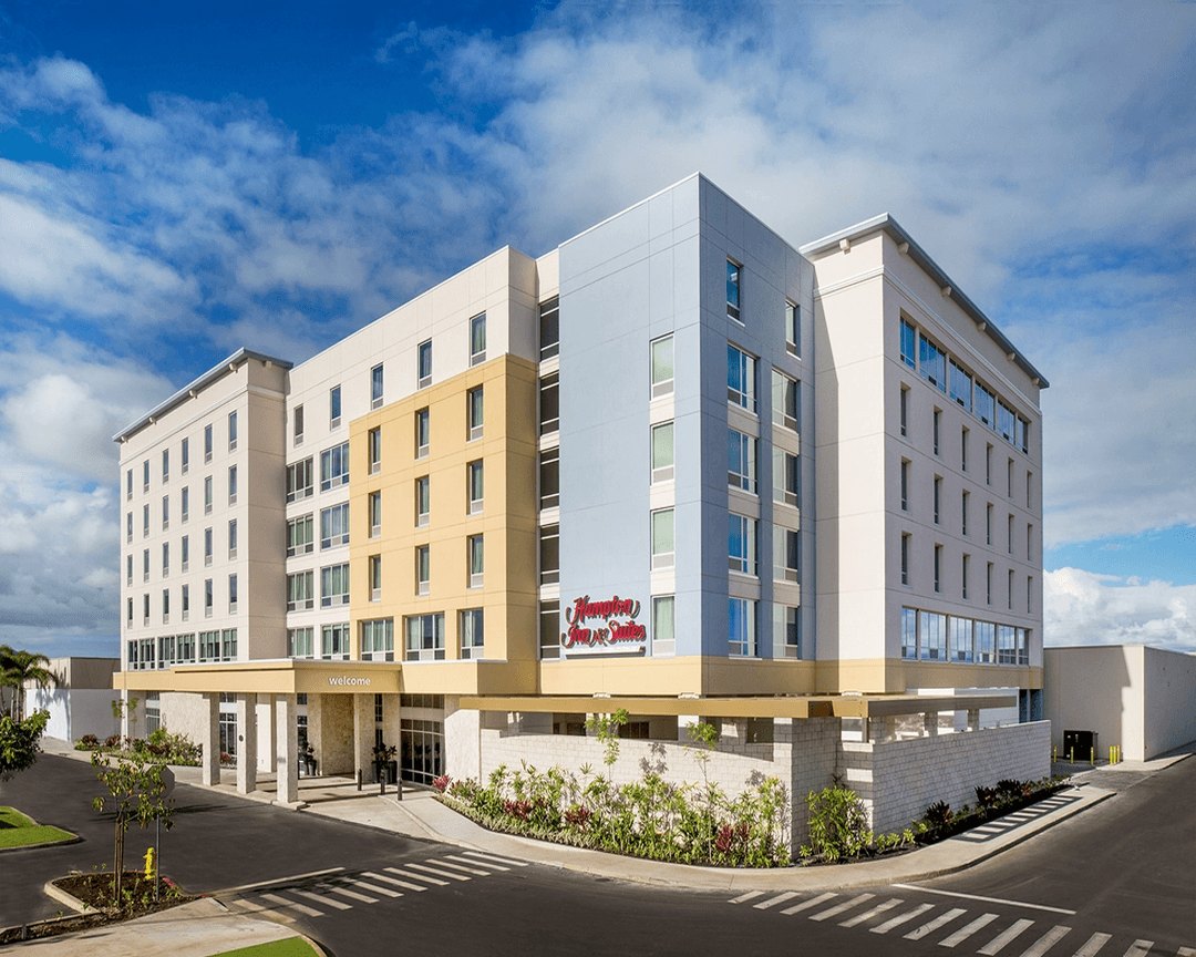 Hotel exterior.