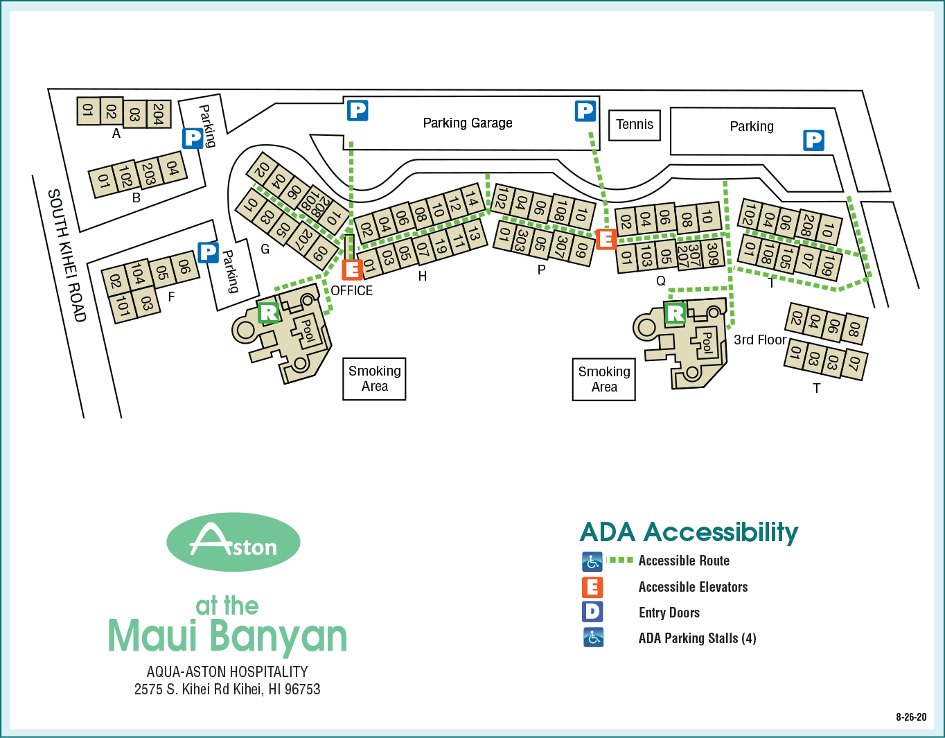 Accessibility map