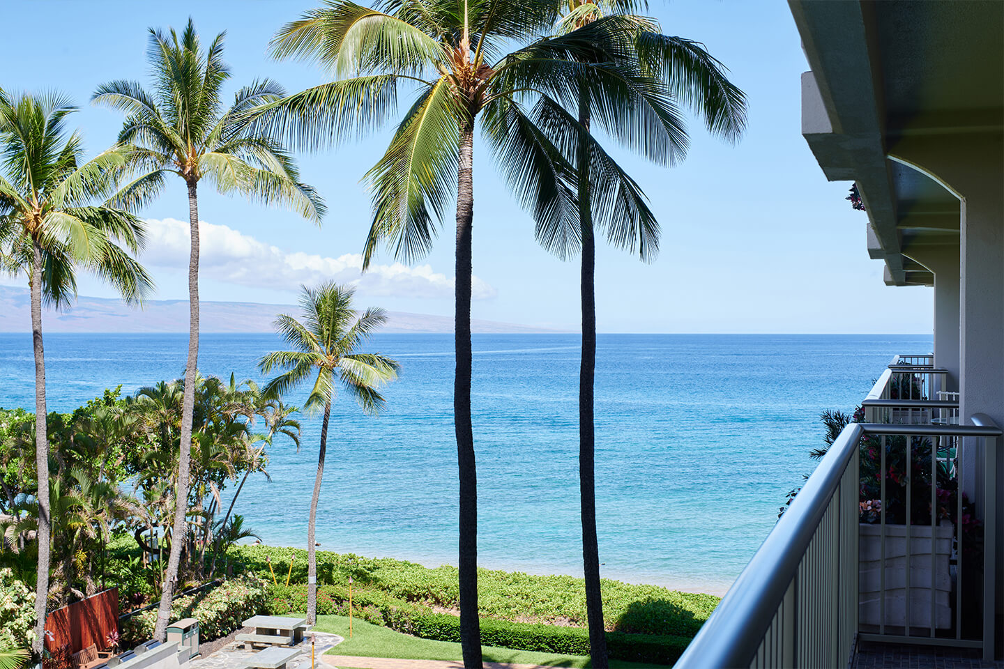 View from One-Bedroom Ocean View Suite Balcony View