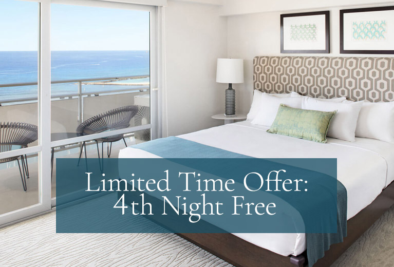 Limited Time Offer: 4th Night Free